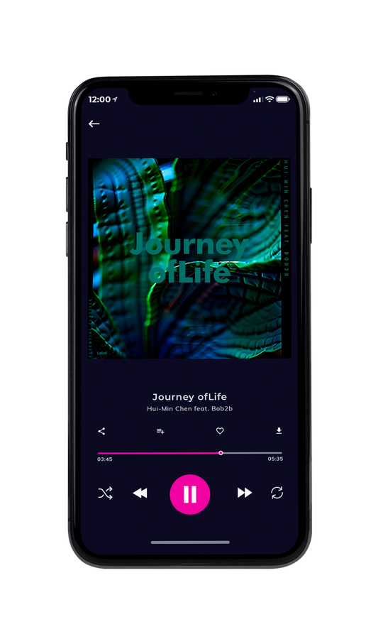 Tablet view of Premade Contemporary Music Album Cover - Black Pearl #21028 | AlbumArtZone*