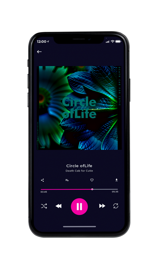 Tablet view of Premade Contemporary Music Album Cover - Black Pearl #21029 | AlbumArtZone*