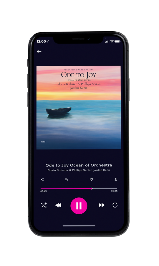 Tablet view of Premade Classical & Romantic Music Album Cover - Clam Shell #21113 | AlbumArtZone*