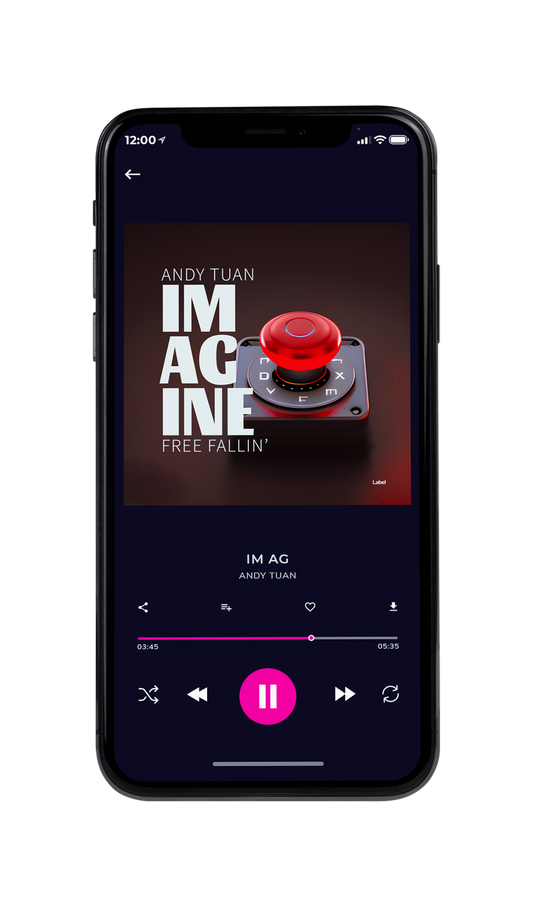 Tablet view of Premade Pop Album Cover - Cocoa Brown #21117 | AlbumArtZone*