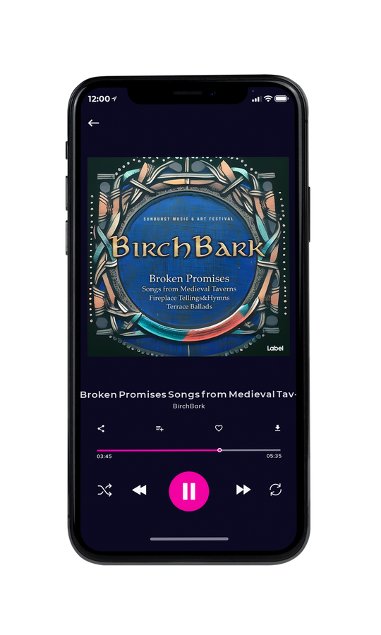 Tablet view of Premade Indie & Folk Music Album Cover - Oxford Blue #21129 | AlbumArtZone*