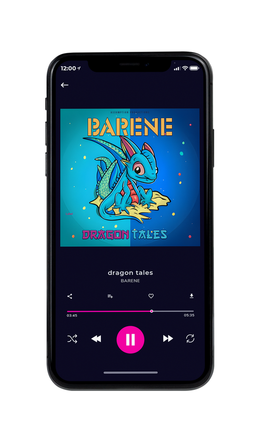 Tablet view of Premade Pop Album Cover - Bondi Blue #21142 | AlbumArtZone*