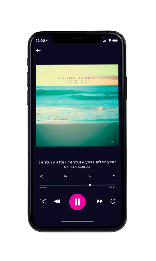 Tablet view of Premade Indie & Folk Music Album Cover - Beryl Green #21168 | AlbumArtZone*