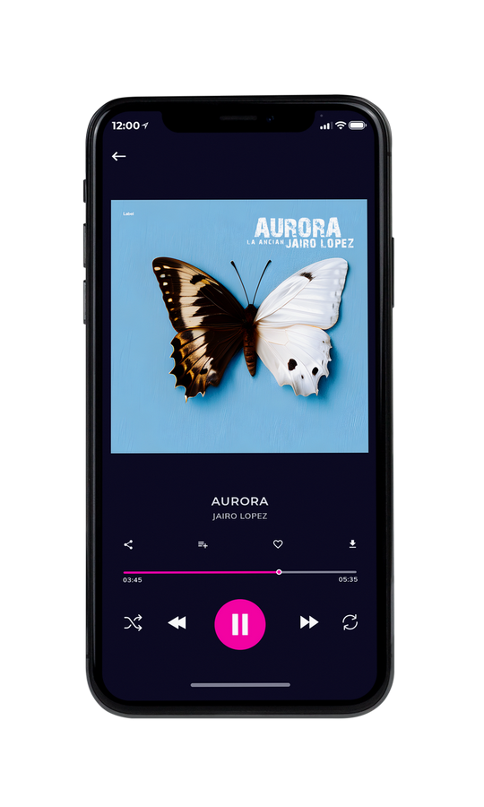 Tablet view of Premade Pop Album Cover - Polo Blue #21193 | AlbumArtZone*