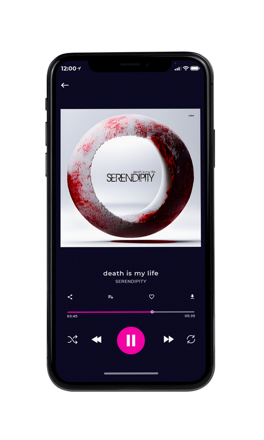 Tablet view of Premade Electronica & Ambient Album Cover - Swiss Coffee #21200 | AlbumArtZone*