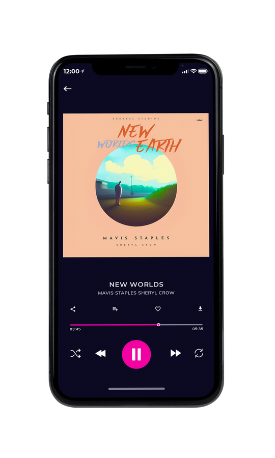 Tablet view of Premade Country & Acoustic Album Cover - Corvette #21212 | AlbumArtZone*