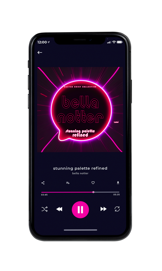 Tablet view of Premade Dance & House Album Cover - Aubergine #21300 | AlbumArtZone*