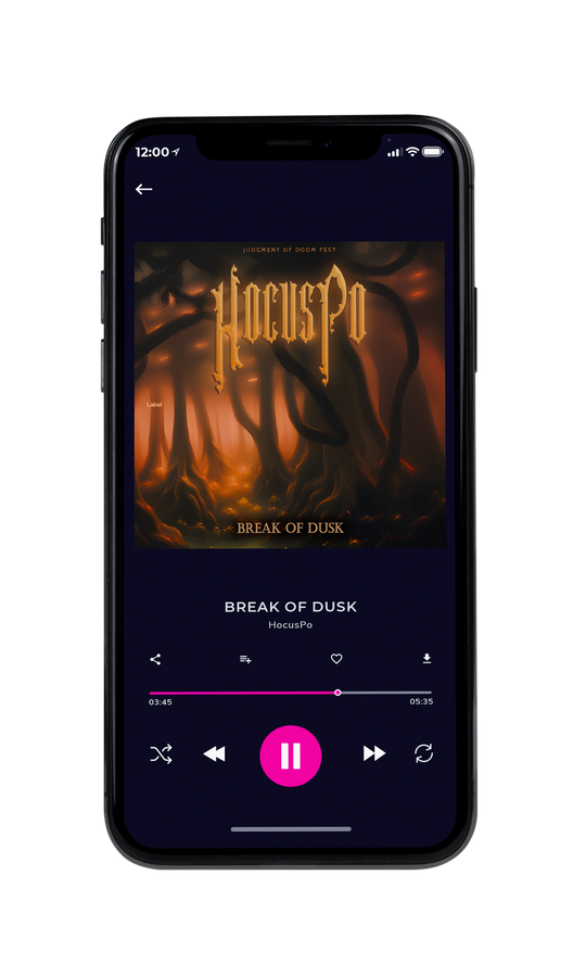 Tablet view of Premade Heavy Metal & Gothic Metal Album Cover - Oil #21347 | AlbumArtZone*