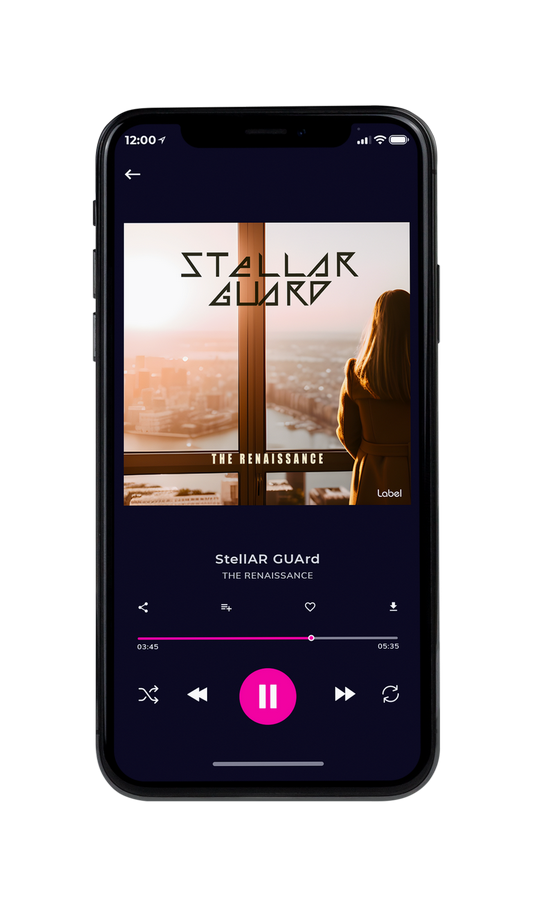 Tablet view of Premade Traditional Jazz & Blues Album Cover - Stark White #21375 | AlbumArtZone*