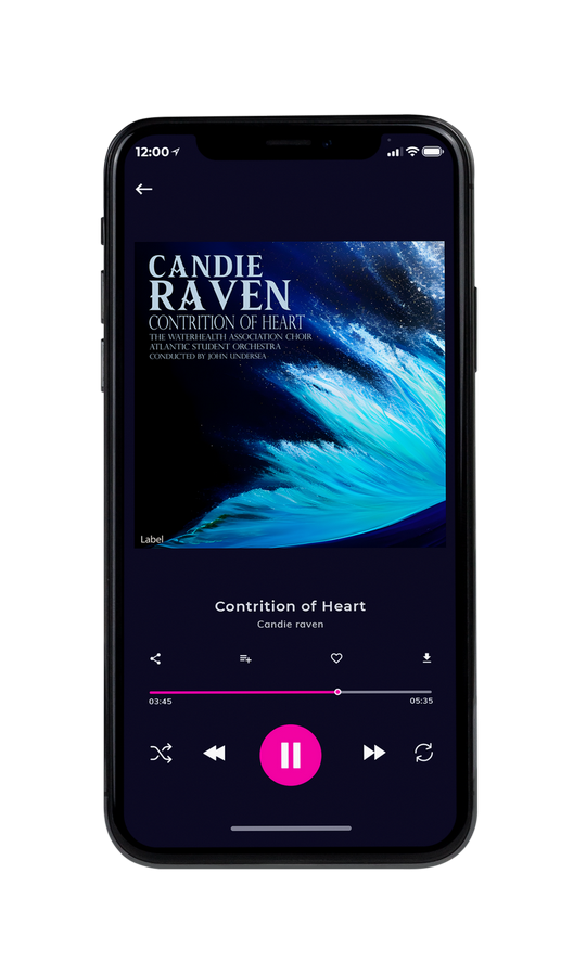 Tablet view of Premade Pop Album Cover - Powder Blue #21407 | AlbumArtZone*