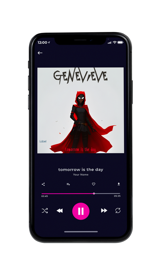 Tablet view of Premade Rock,Punk & Alternative Album Cover - Cararra #21420 | AlbumArtZone*