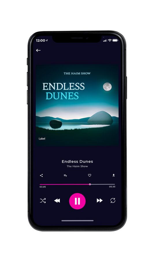 Tablet view of Premade Podcast Album Cover - Bottle Green #21426 | AlbumArtZone*