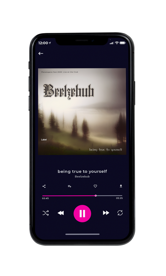 Tablet view of Premade Heavy Metal & Gothic Metal Album Cover - Soft Amber #21444 | AlbumArtZone*