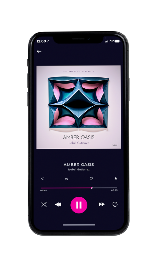 Tablet view of Premade Contemporary Music Album Cover - Big Stone #21615 | AlbumArtZone*
