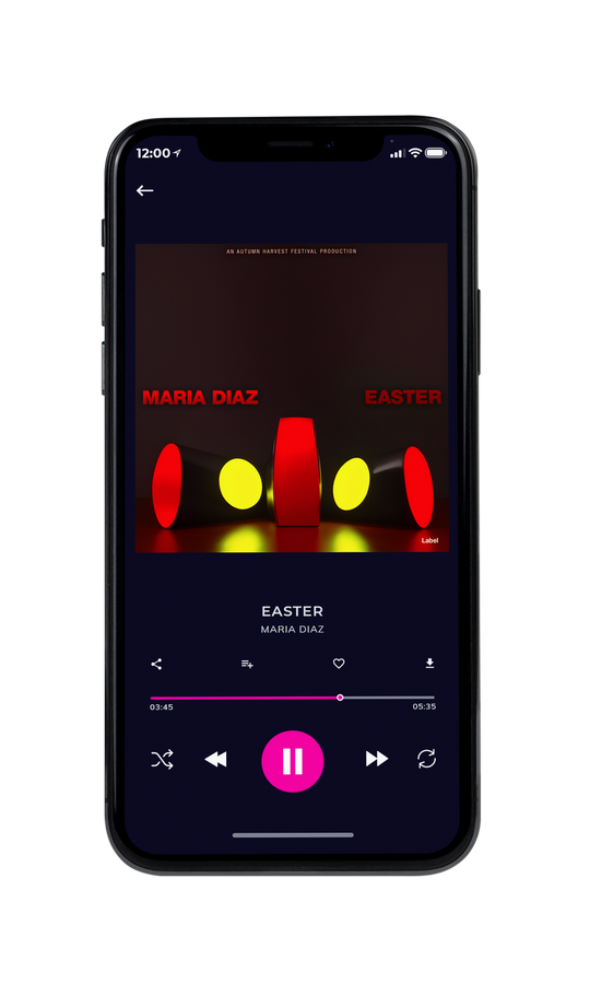 Tablet view of Premade Dance & House Album Cover - Night Rider #21676 | AlbumArtZone*