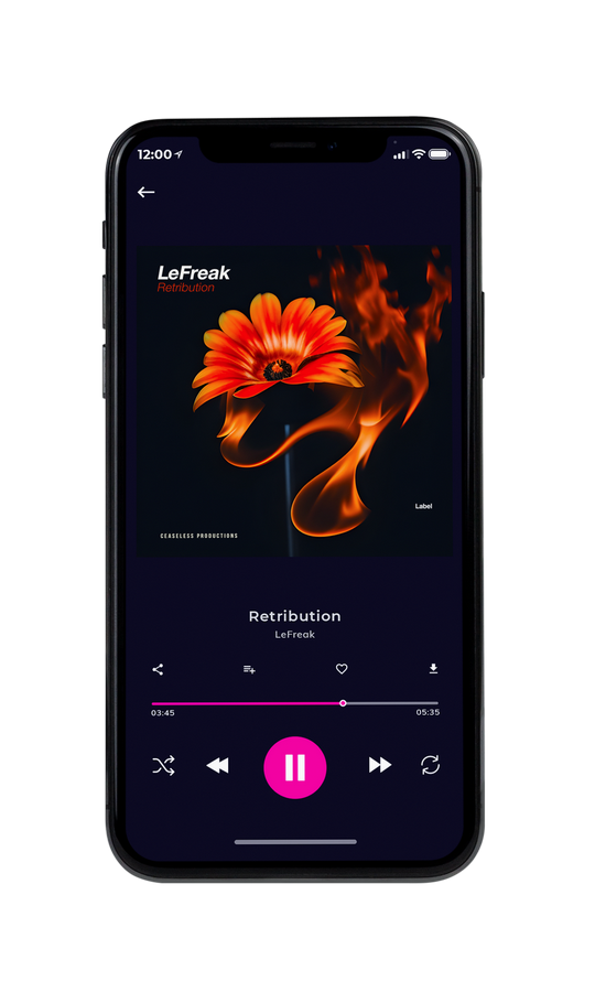 Tablet view of Premade Rock,Punk & Alternative Album Cover - Orange Roughy #21695 | AlbumArtZone*