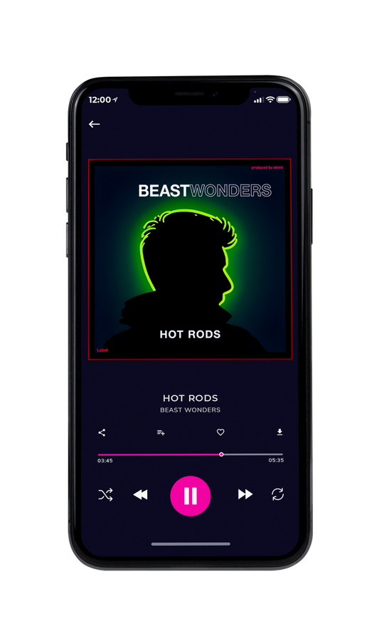 Tablet view of Premade Dance & House Album Cover - Black Bean #21737 | AlbumArtZone*