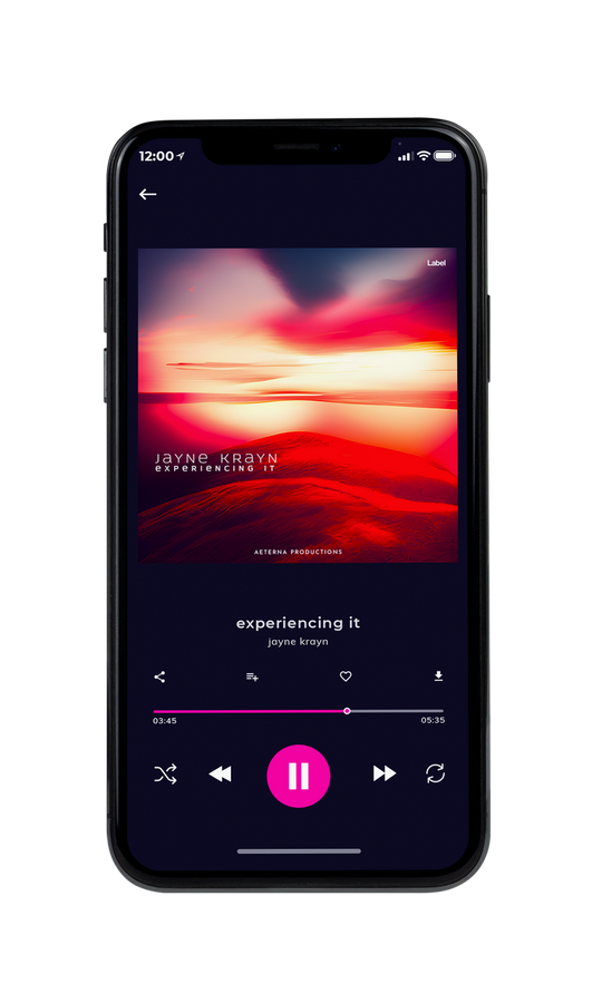 Tablet view of Premade Pop Album Cover - Brick Red #21741 | AlbumArtZone*
