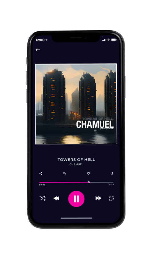 Tablet view of Premade EDM, House & Dub Album Cover - Shark #21749 | AlbumArtZone*