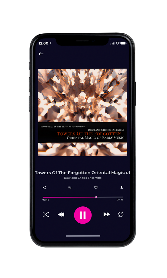 Tablet view of Premade Classical & Romantic Music Album Cover - Sandal #21773 | AlbumArtZone*