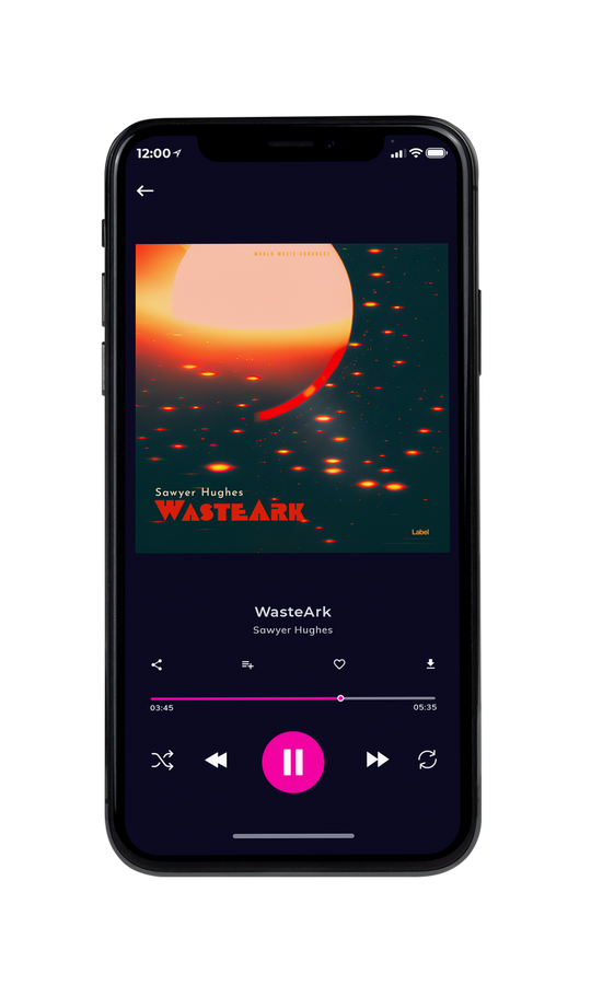 Tablet view of Premade Pop Album Cover - Outer Space #21810 | AlbumArtZone*