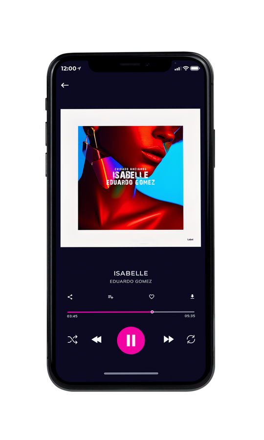 Tablet view of Premade Pop Album Cover - Pampas #21825 | AlbumArtZone*