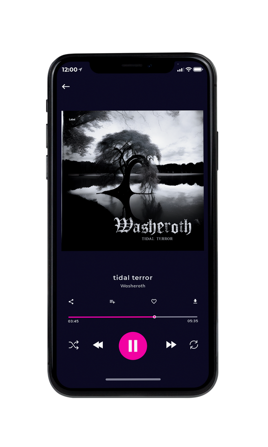 Tablet view of Premade Heavy Metal & Gothic Metal Album Cover - Shark #21856 | AlbumArtZone*