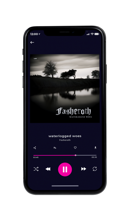 Tablet view of Premade Heavy Metal & Gothic Metal Album Cover - Ash #21863 | AlbumArtZone*