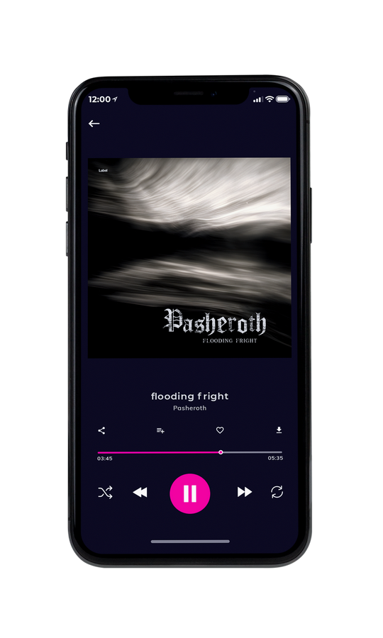 Tablet view of Premade Heavy Metal & Gothic Metal Album Cover - Swirl #21865 | AlbumArtZone*