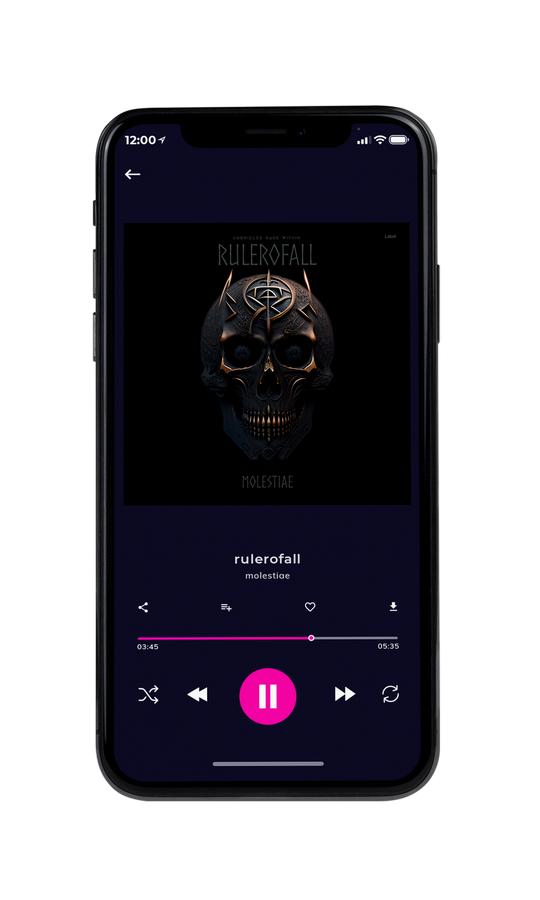 Tablet view of Premade Heavy Metal & Gothic Metal Album Cover - Cod Gray #21893 | AlbumArtZone*