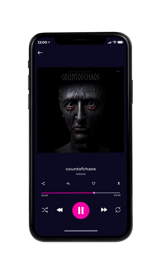 Tablet view of Premade Heavy Metal & Gothic Metal Album Cover - Cod Gray #21896 | AlbumArtZone*