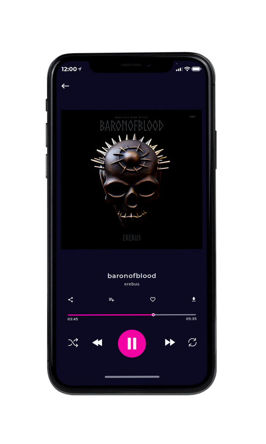 Tablet view of Premade Heavy Metal & Gothic Metal Album Cover - Black #21898 | AlbumArtZone*