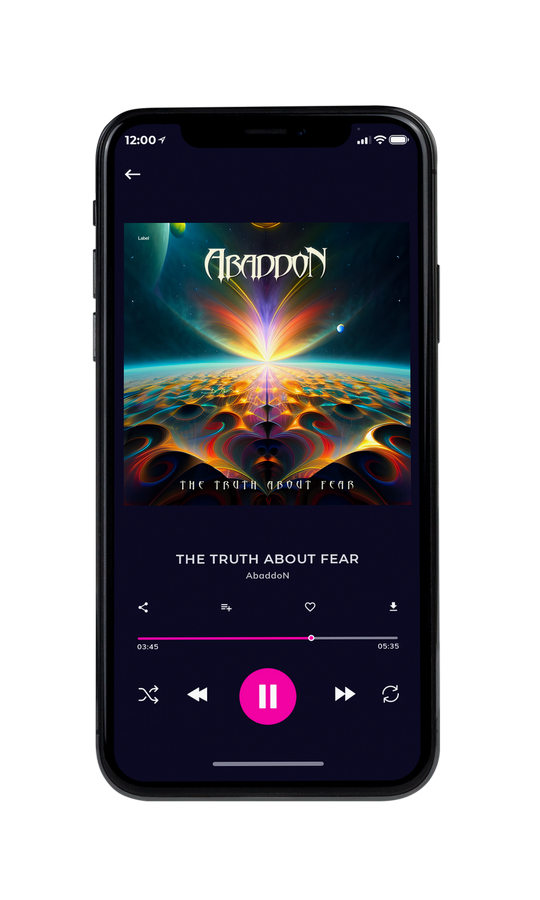 Tablet view of Premade Heavy Metal & Gothic Metal Album Cover - Mirage #21964 | AlbumArtZone*