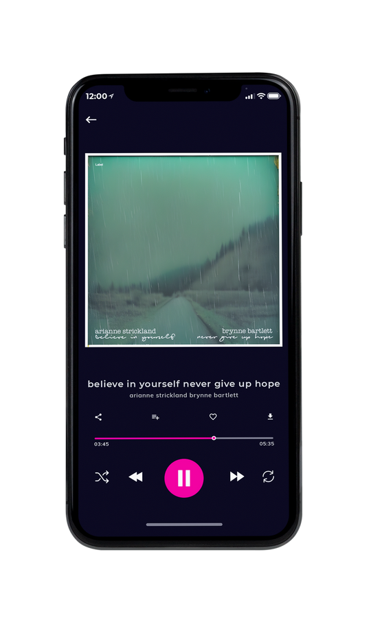 Tablet view of Premade Country & Acoustic Album Cover - Viridian Green #21975 | AlbumArtZone*
