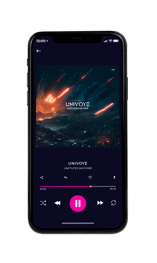 Tablet view of Premade Electronica & Ambient Album Cover - Mirage #21998 | AlbumArtZone*
