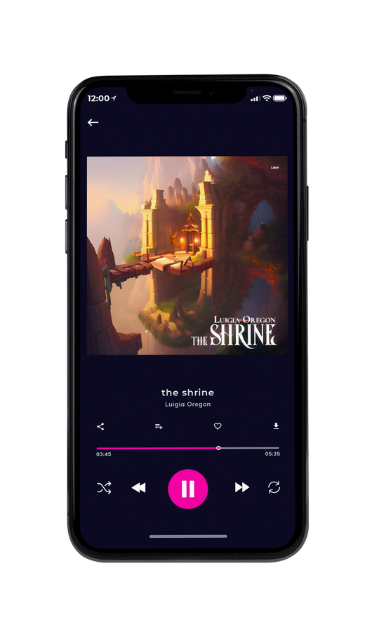 Tablet view of Premade Podcast Album Cover - Calico #22008 | AlbumArtZone*