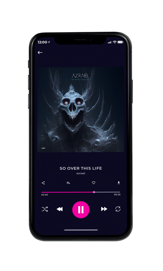 Tablet view of Premade Heavy Metal & Gothic Metal Album Cover - Mirage #22018 | AlbumArtZone*
