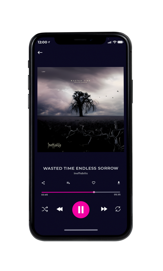 Tablet view of Premade Heavy Metal & Gothic Metal Album Cover - Silver Rust #22022 | AlbumArtZone*