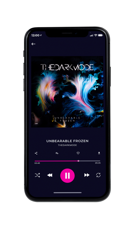 Tablet view of Premade Pop Album Cover - Pink Swan #22025 | AlbumArtZone*
