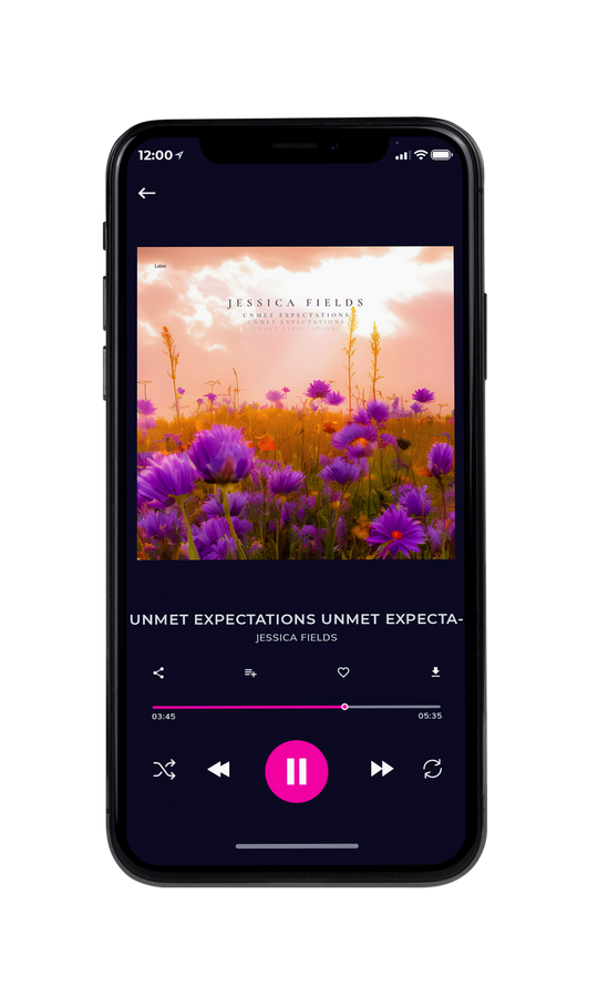 Tablet view of Premade Indie & Folk Music Album Cover - Wheat #22030 | AlbumArtZone*