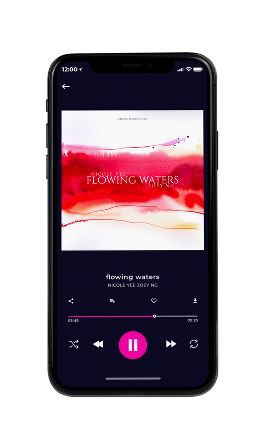Tablet view of Premade Country & Acoustic Album Cover - Alizarin Crimson #22034 | AlbumArtZone*