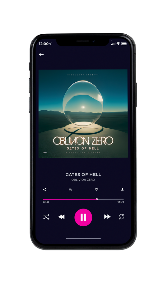 Tablet view of Premade Heavy Metal & Gothic Metal Album Cover - Outer Space #22069 | AlbumArtZone*