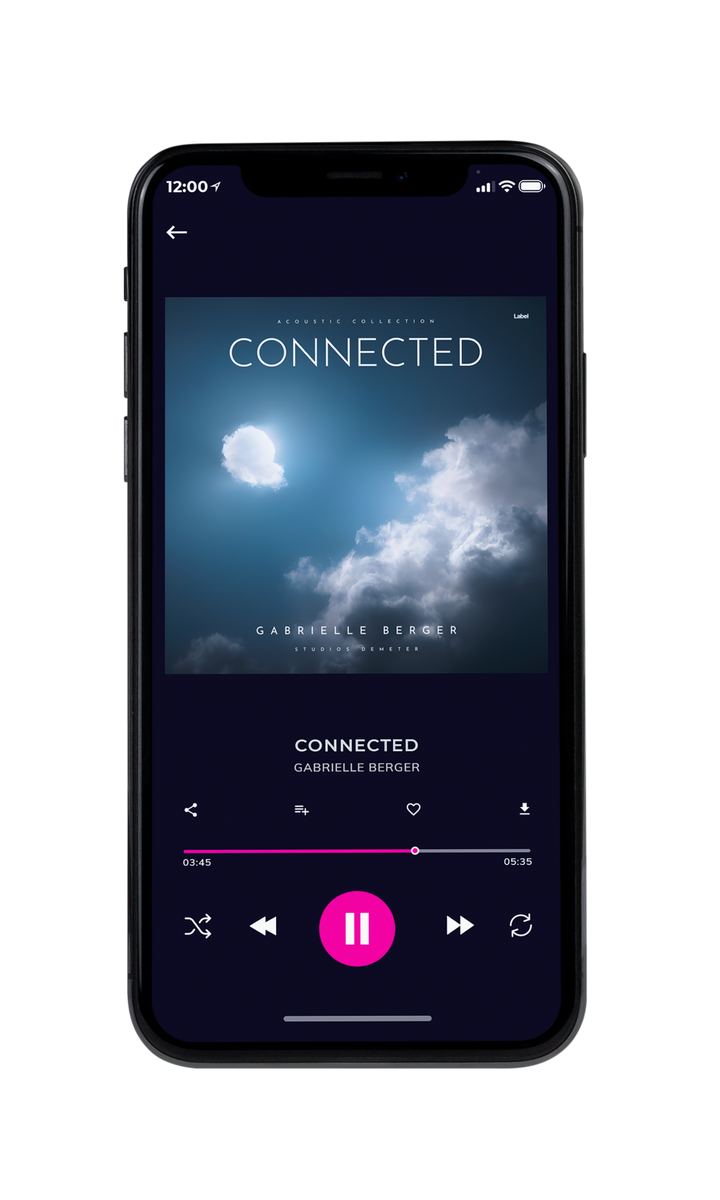 Tablet view of Premade Electronica & Ambient Album Cover - Fiord #22152 | AlbumArtZone*