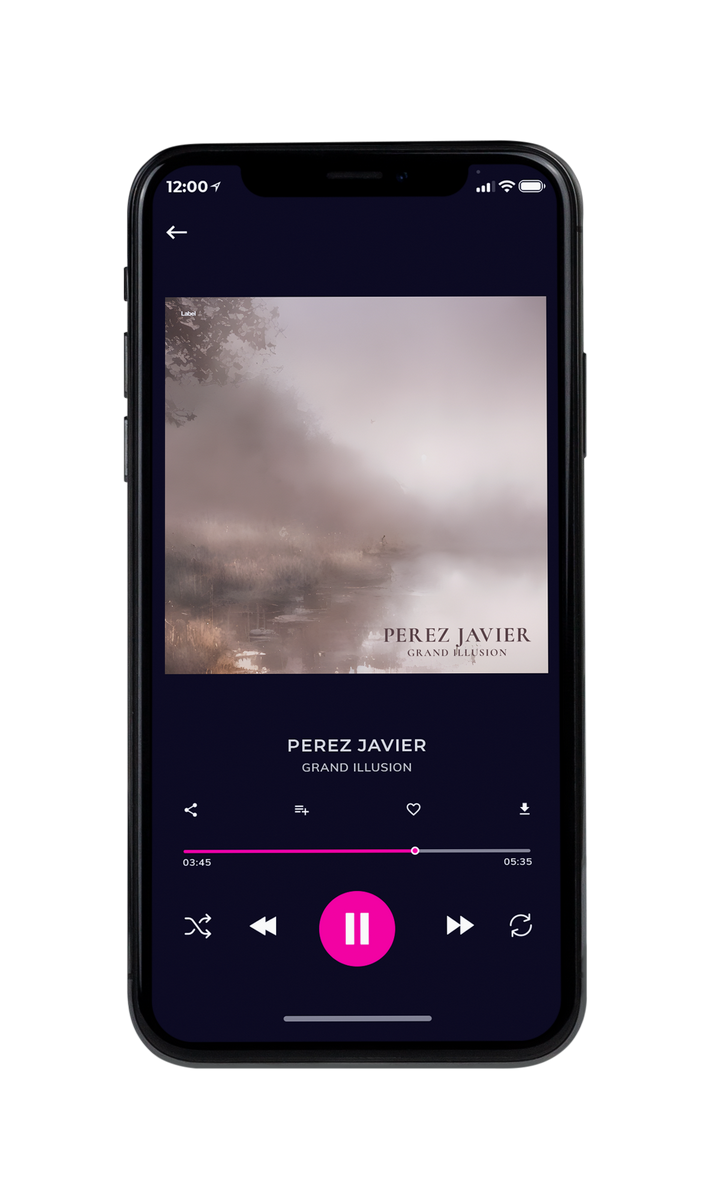 Tablet view of Premade Pop Album Cover - Silk #22230 | AlbumArtZone*