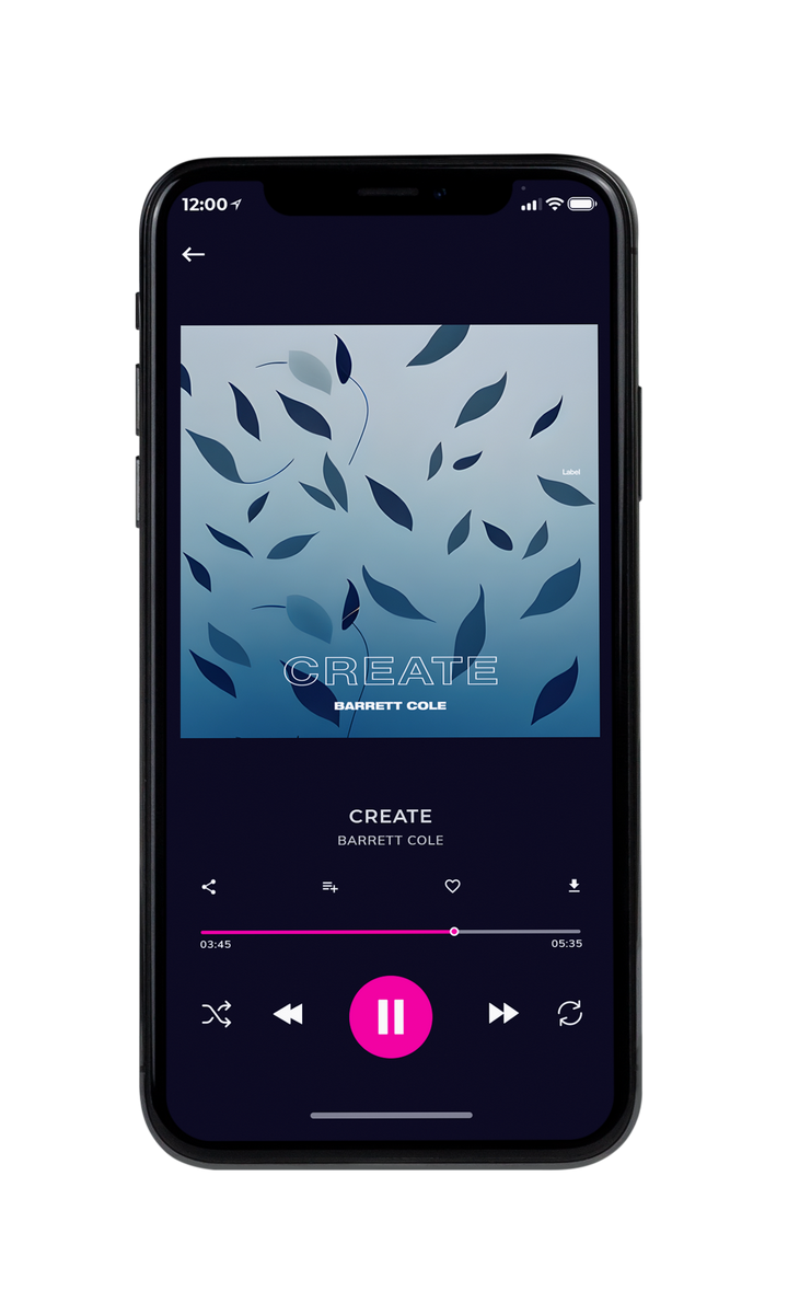 Tablet view of Premade Pop Album Cover - Tower Gray #22236 | AlbumArtZone*
