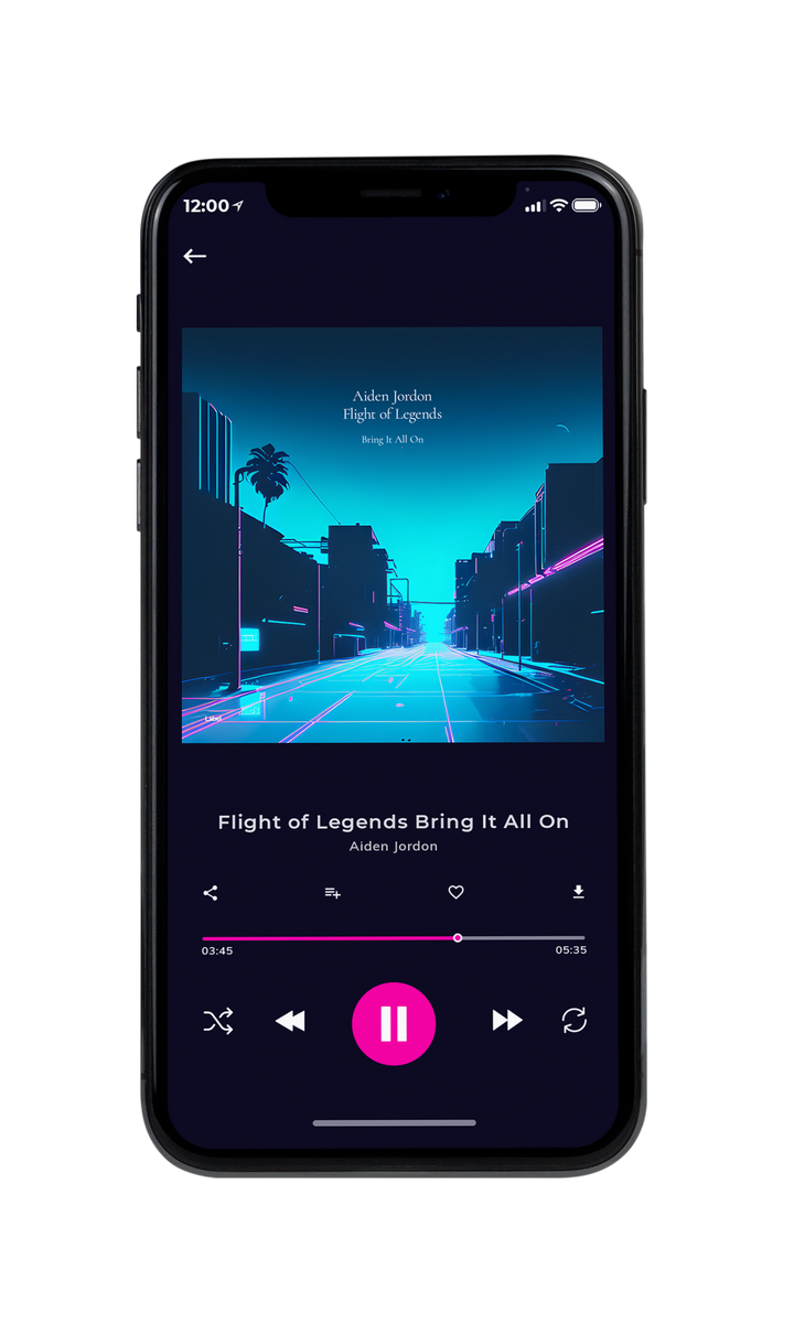 Tablet view of Premade Indie & Folk Music Album Cover - Nile Blue #22241 | AlbumArtZone*