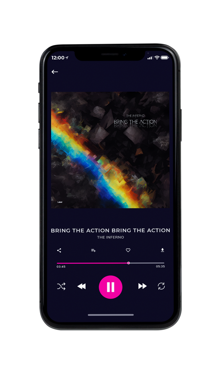 Tablet view of Premade Rock,Punk & Alternative Album Cover - Thunder #22331 | AlbumArtZone*