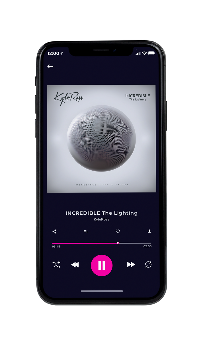 Tablet view of Premade EDM, House & Dub Album Cover - Silver #22370 | AlbumArtZone*