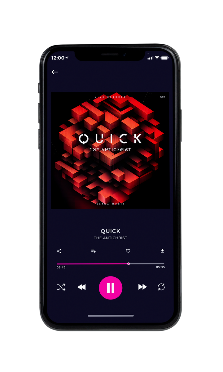 Tablet view of Premade EDM, House & Dub Album Cover - Persian Red #22386 | AlbumArtZone*