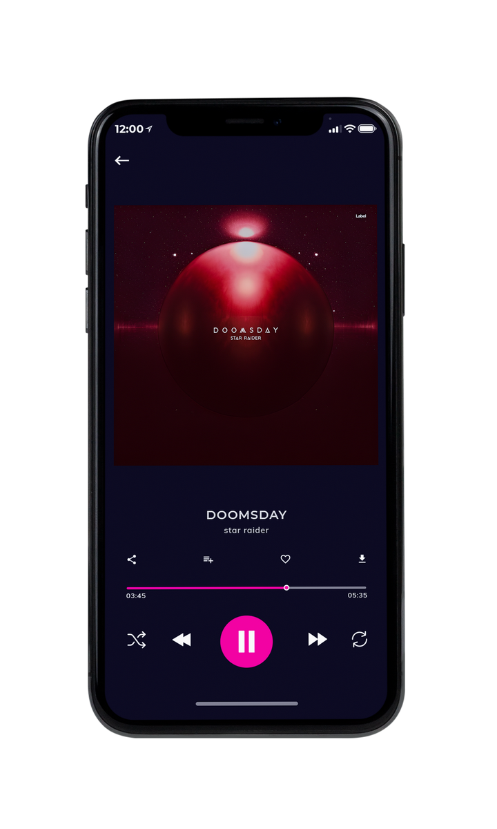 Tablet view of Premade EDM, House & Dub Album Cover - Aubergine #22391 | AlbumArtZone*